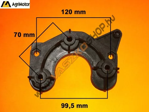 Betonkeverő villanymotor tartó konzol "F"