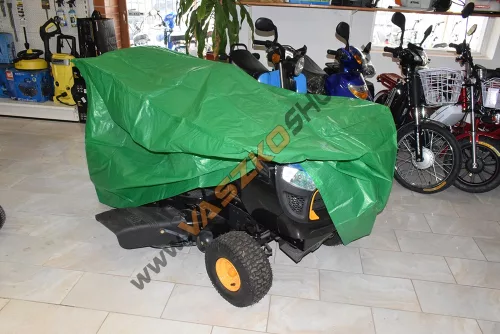 Takaróponyva fűnyírótraktorra 