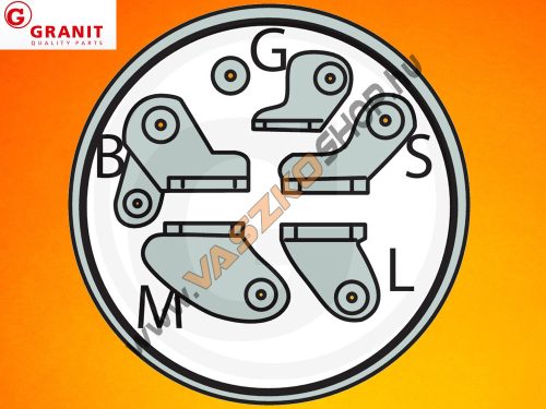 Gyújtáskapcsoló 5 kivezetéses III