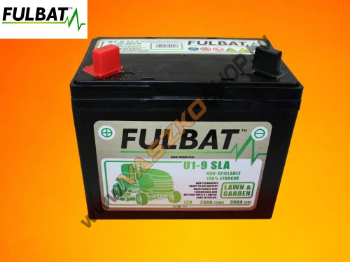 Akkumulátor fűnyíró traktor FULBAT 28Ah (bal pozitívos) 