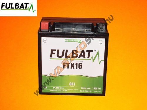 Akkumulátor fűnyíró traktor FULBAT 14.7Ah (bal pozitívos) 