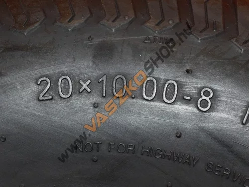 20x10.00-8 Fűnyíró traktor külső