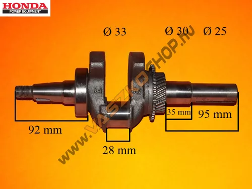 Főtengely Honda GX-240, GX-270