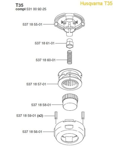 Damilorsó Husqvarna T45
