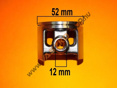 Dugattyú Husqvarna 272 (Ø52 mm , Utángyártott)
