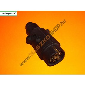 Utánfutó dugvilla /műanyag/