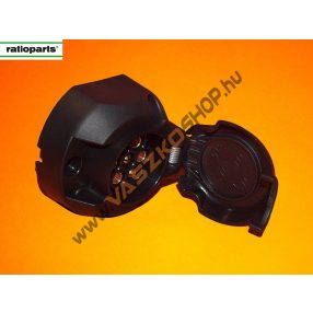 Utánfutó dugalj 7 pólusú műanyag