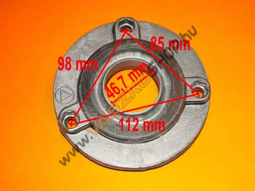 Csapágyfedél bal KF-04