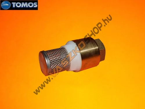 Lábszelep szűrővel 1/2"