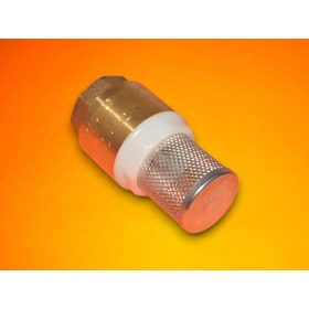 Lábszelep szűrővel 1"