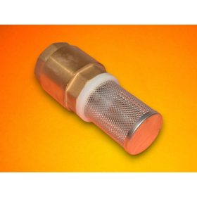 Lábszelep szűrővel 1 1/4"