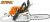 Stihl MS 231 C-BE benzines láncfűrész