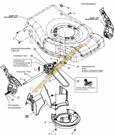 Fűkivető Lux Tools B53HMA