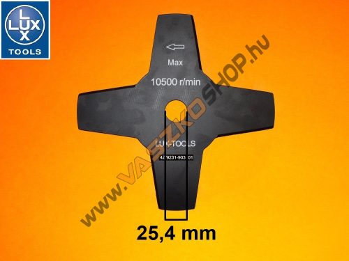 Bozótvágó kés Lux Tools 4 élű (235mm x 25,4mm)