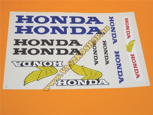 Matrica motor Honda II (több szín)