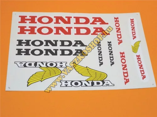 Matrica motor Honda II (több szín)