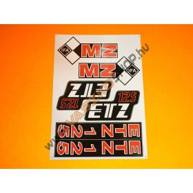 Matrica ETZ (több változat)