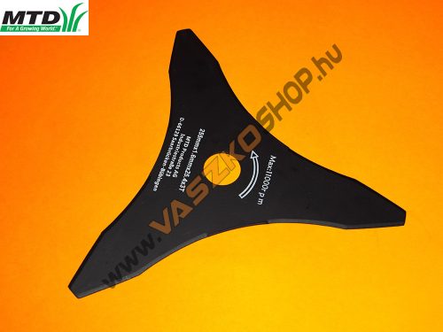 Bozótvágó kés MTD (255x25,4)