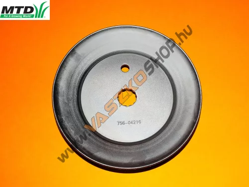 Ékszíjtárcsa MTD 125/92 (késtengelyre, baloldali)