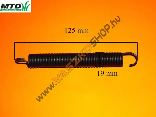 Fékező rugó bal MTD Racing 175/107H