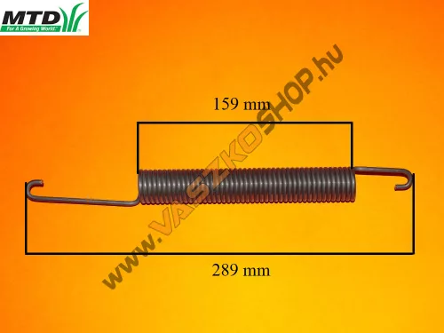 Vágóasztal feszítőrugó MTD II