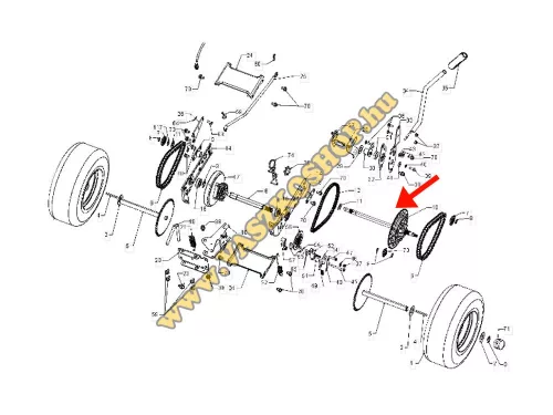 Differenciálmű McCulloch M95-66X