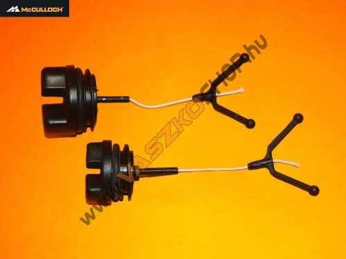 Üzemanyagtartály + Olajtartály sapka McCulloch 538 E , 540 E