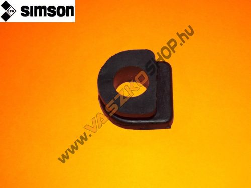 Blokk közép gumidugó (lyukas) Simson