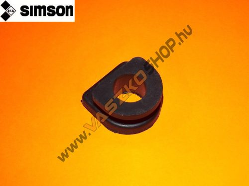 Blokk közép gumidugó (lyukas) Simson