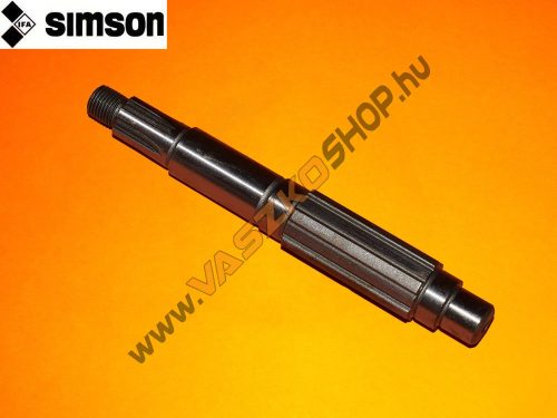 Lánckerék tengely első Simson S50
