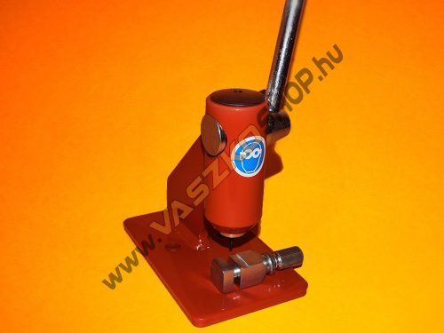 Láncszegecs kinyomó készülék