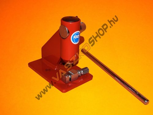 Láncszegecs kinyomó készülék