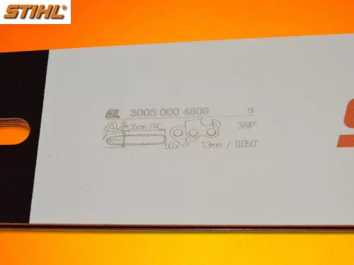 Láncvezető lemez Stihl 3/8 × 1,3