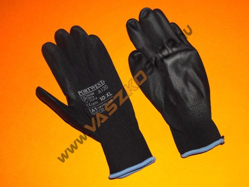 Védőkesztyű gumírozott
